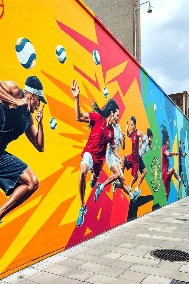 Dynamic Sports and Recreational Themes - 22 Garage Door Murals