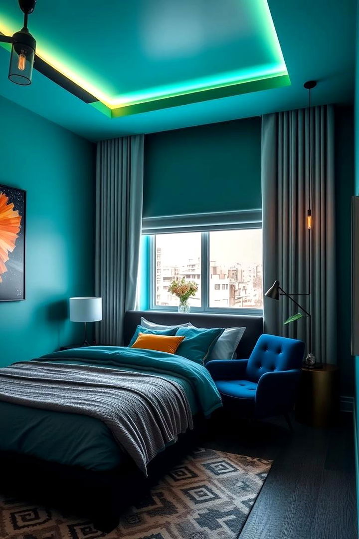 Dynamic Teal - 22 Bedroom Paint Colors
