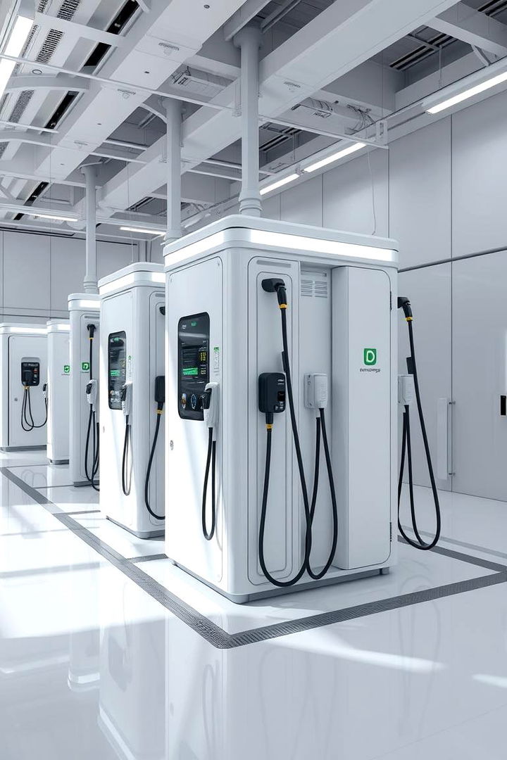 EV Charging Station with Modular Design - 22 charging station ideas