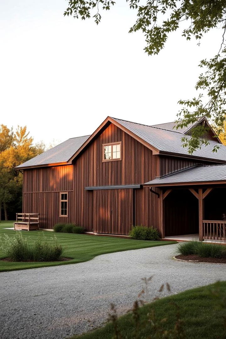 Earth Toned Exteriors - 22 Barn House Exterior Ideas