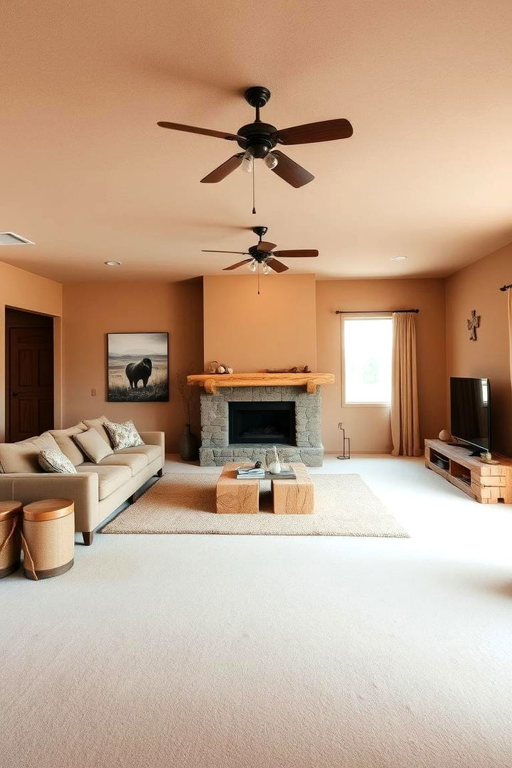 Earth Toned Minimalism - 22 Western Living Room Ideas