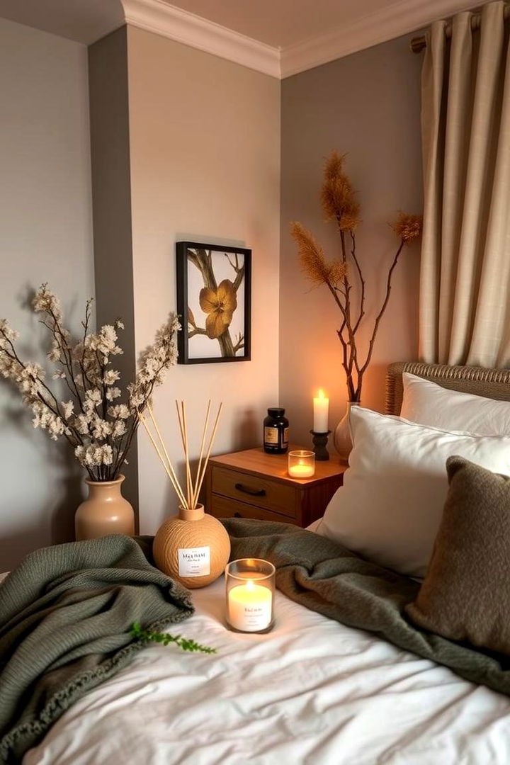Earthy Aromatic Elements - 22 earthy bedroom ideas