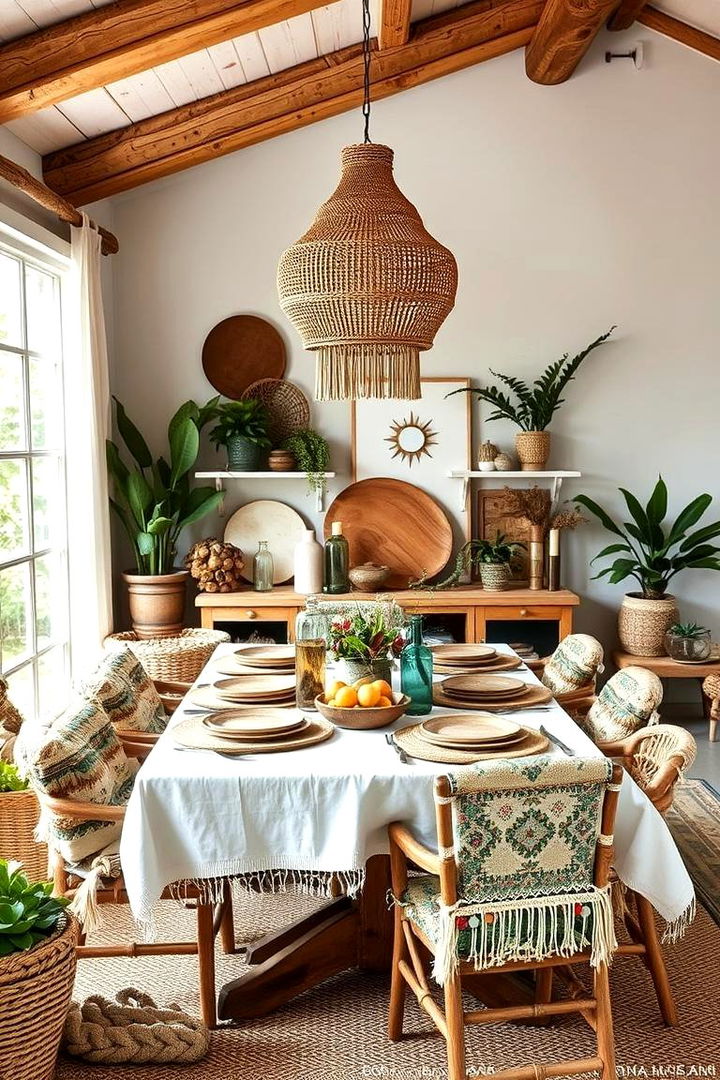 Earthy Boho Vibes - 22 Eat in Kitchen Ideas