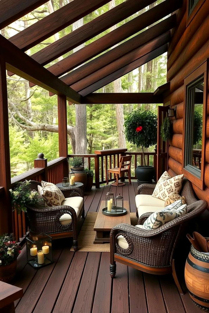 Earthy Brown Tones - Deck Color Ideas to Refresh Your Outdoor Space