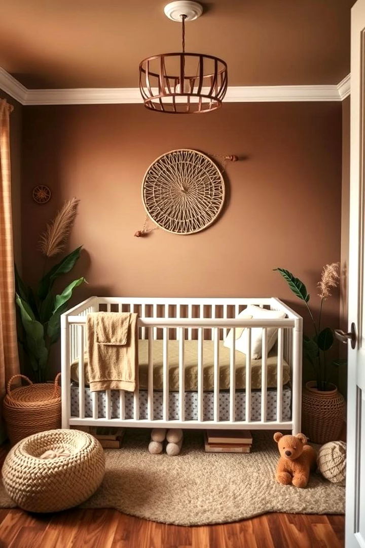 Earthy Color Palette - 22 Mid-century Modern Nursery Ideas