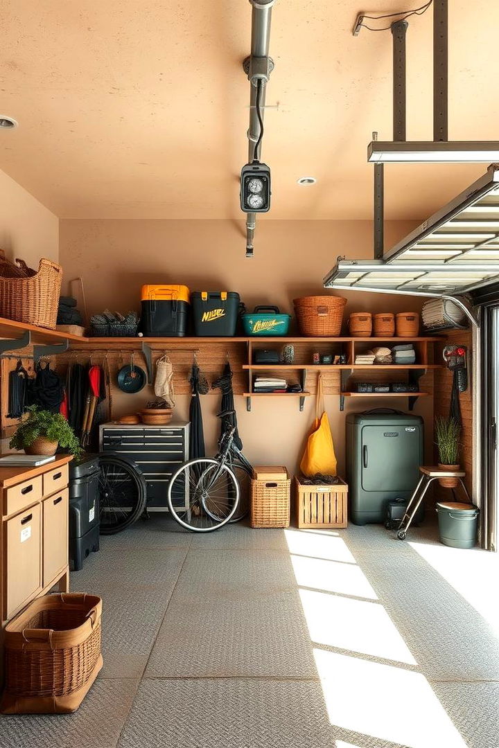 Earthy Color Palette - 22 Rustic Garage Ideas