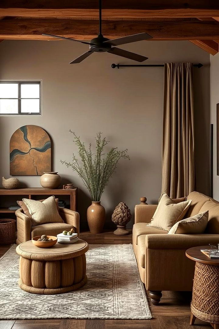 Earthy Color Palettes - 22 Farmhouse Decor Ideas