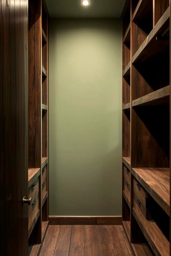Earthy Color Palettes - 22 Rustic Closet Ideas