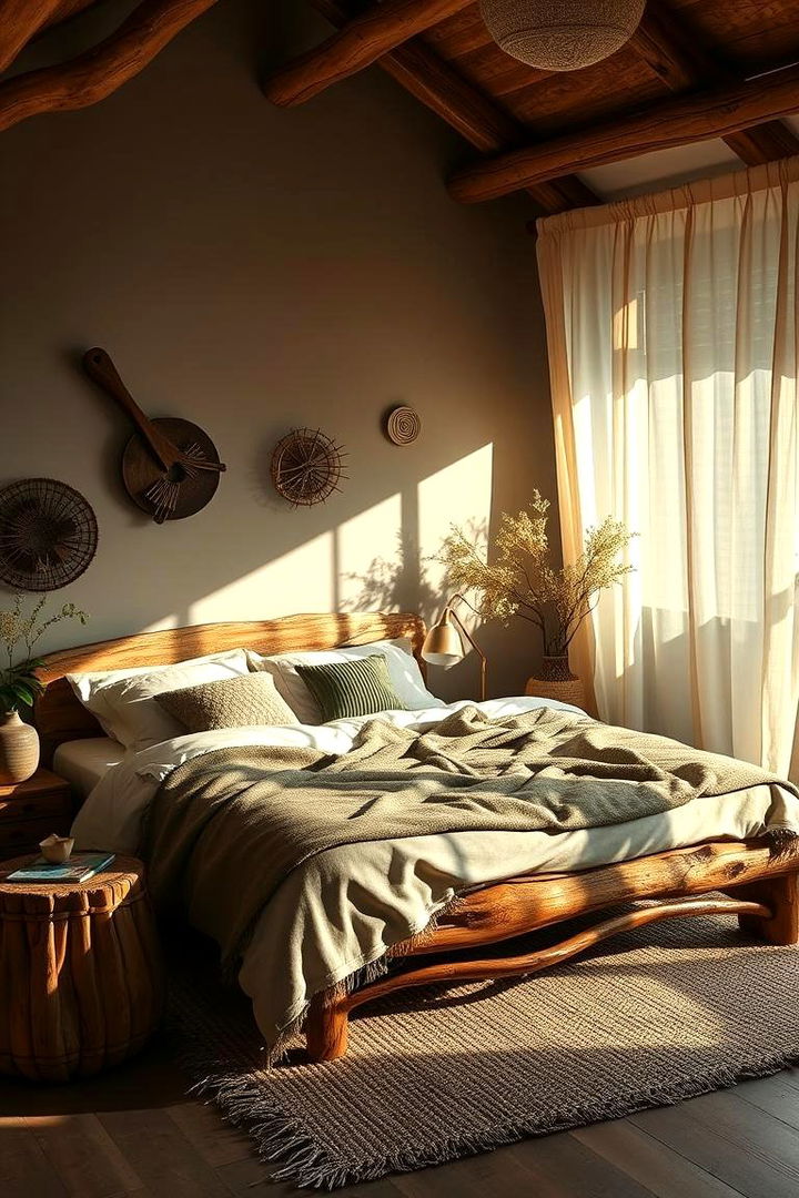 Earthy Colors and Natural Materials - 22 Pottery Barn Bedroom Ideas