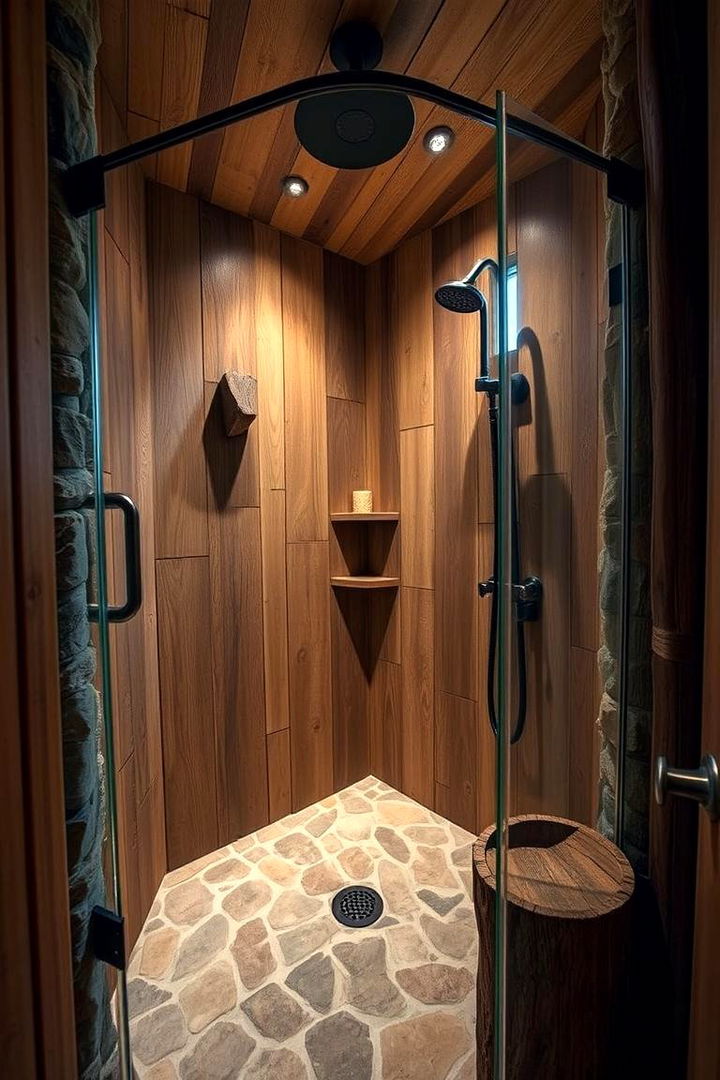 Earthy Hideaway - 22 Luxury Shower Ideas