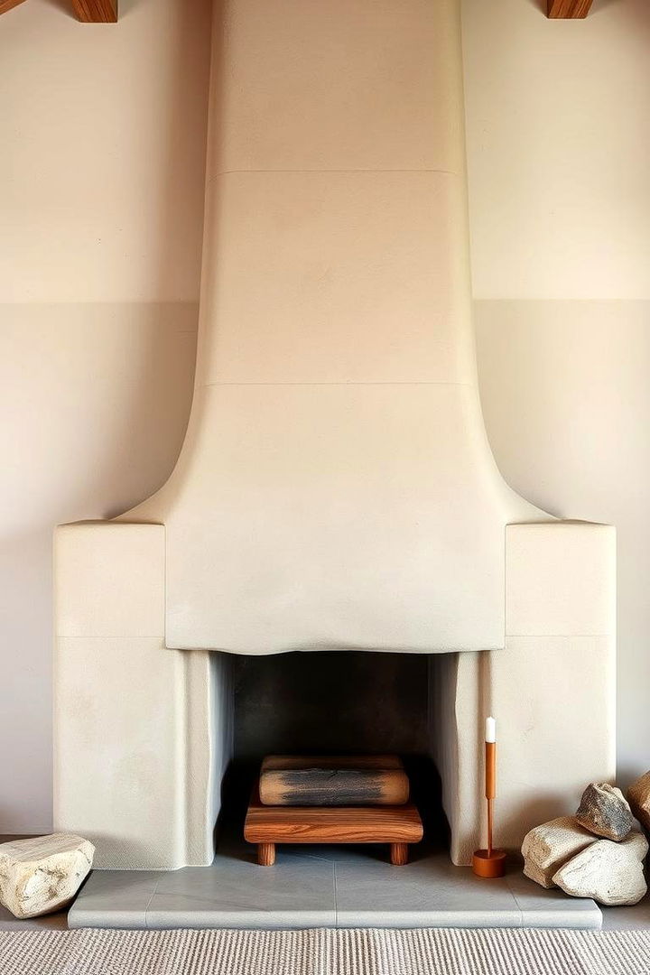 Earthy Minimalism - 22 Rustic Fireplaces