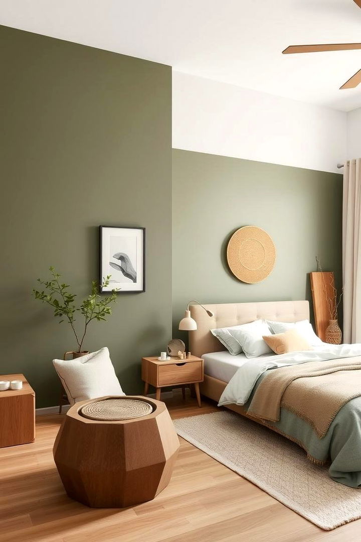 Earthy Modern Aesthetic - 22 Sage Green Bedroom Ideas