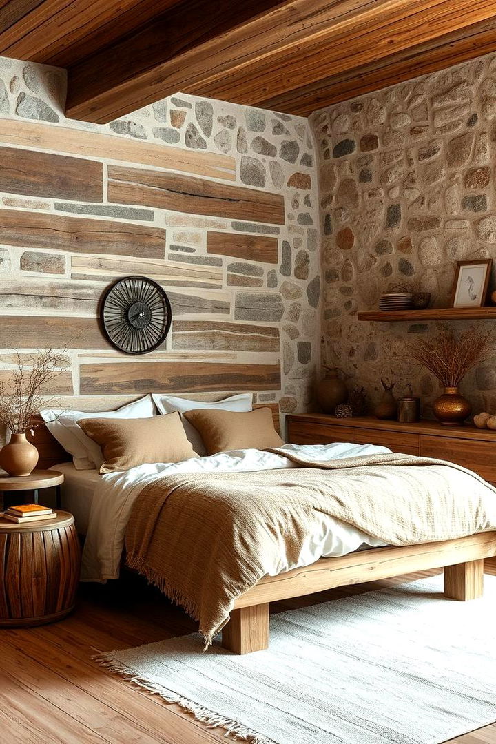 Earthy Natural Elements - 22 Rust Bedroom Ideas