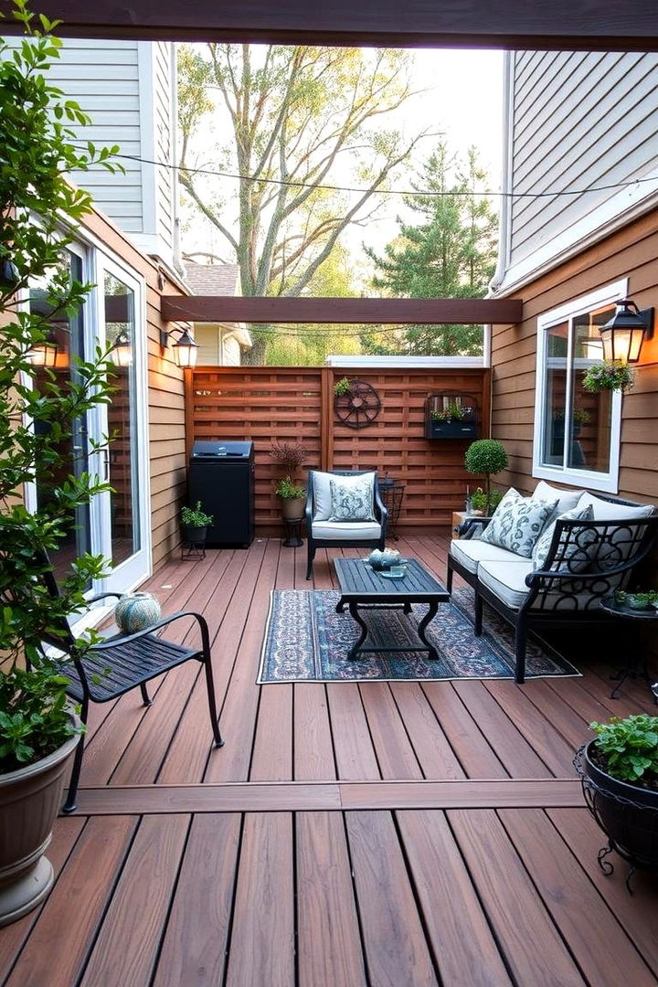 Earthy Outdoor Extension - 22 Black and Brown Interior Design Ideas