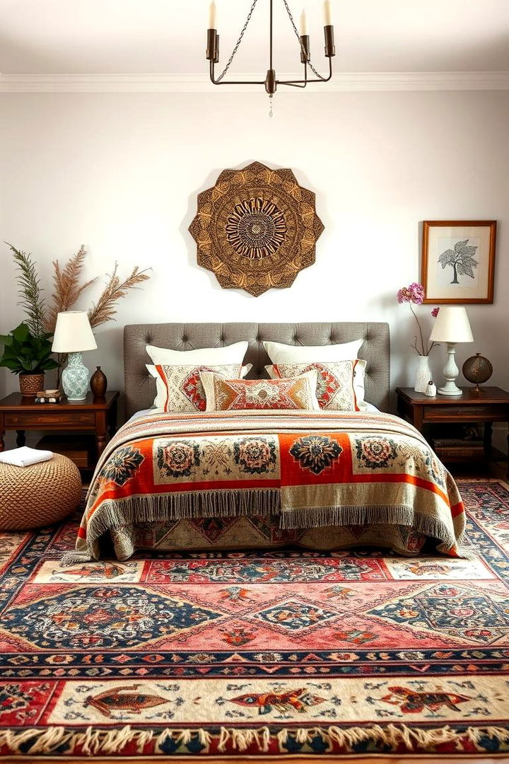 Earthy Patterns and Textures - 22 earthy bedroom ideas