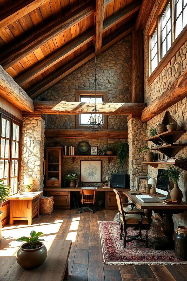 Earthy Rustic Charm - 22 Therapist Room Ideas