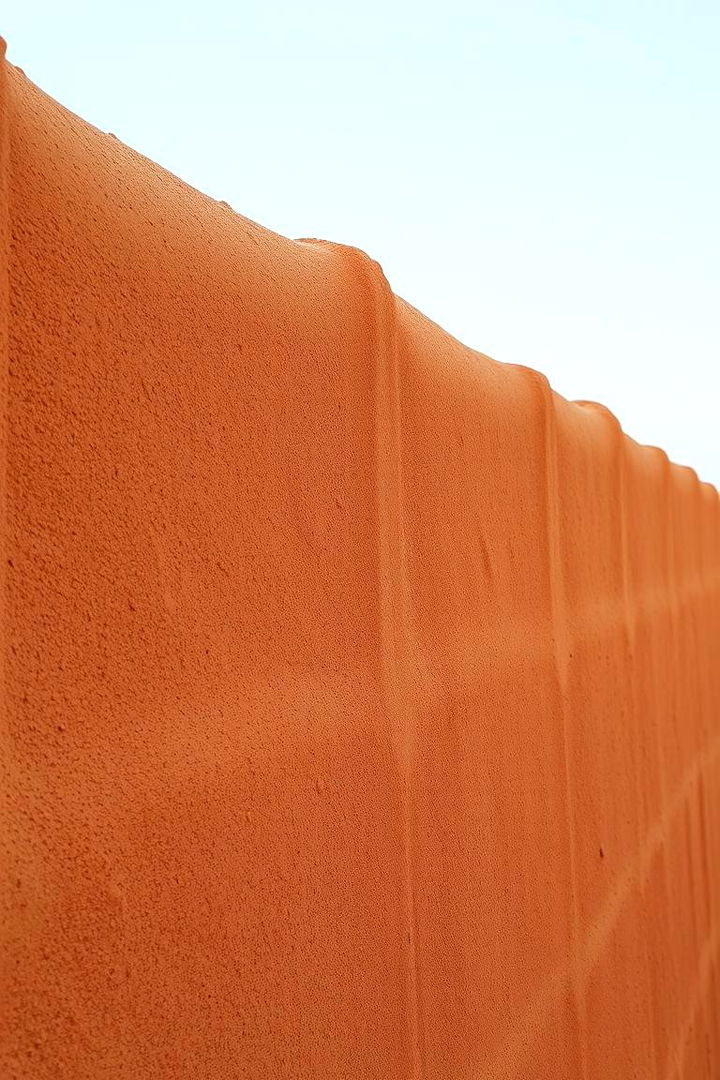 Earthy Terracotta Tones - 22 Fence Painting Ideas