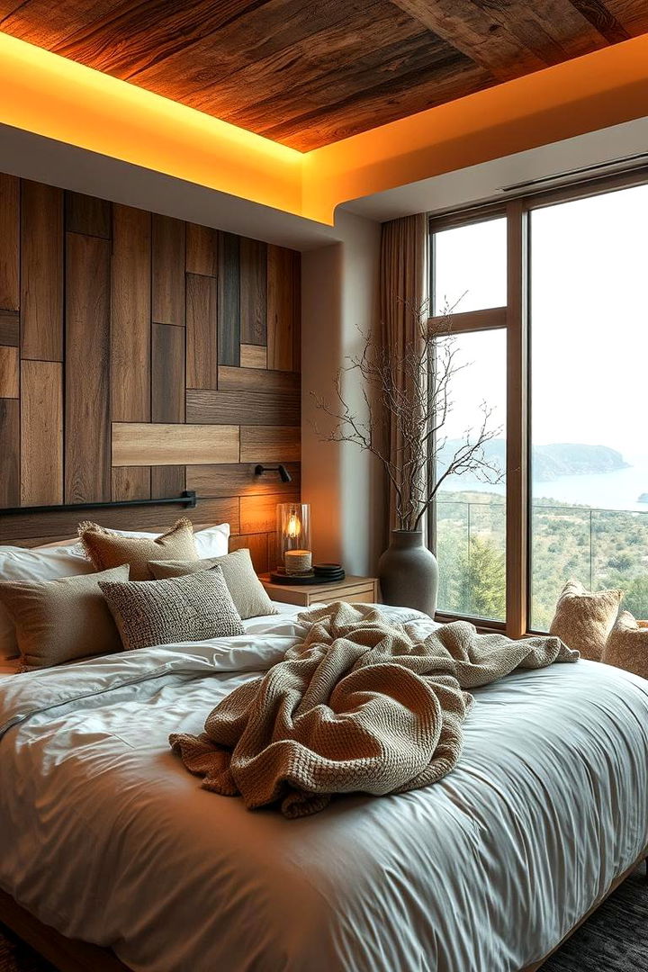 Earthy Texture Play - 22 Beige Bedroom Ideas