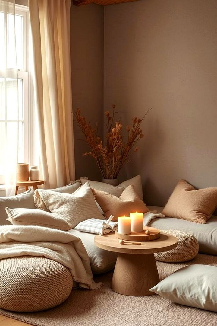 Earthy and Neutral Palette - 22 Minimalist Modern Boho Living Room Ideas