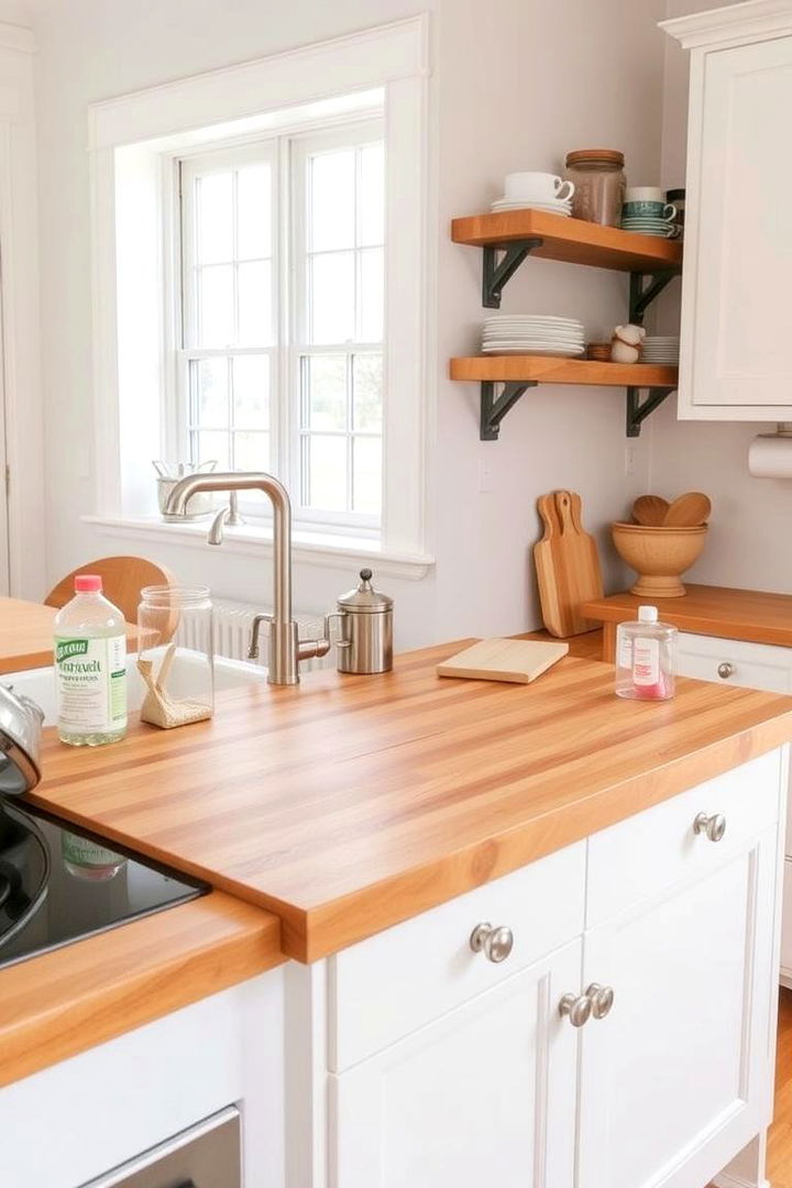 Easy Maintenance and Timeless Care - 22 Kitchens With Butcher Block Countertops