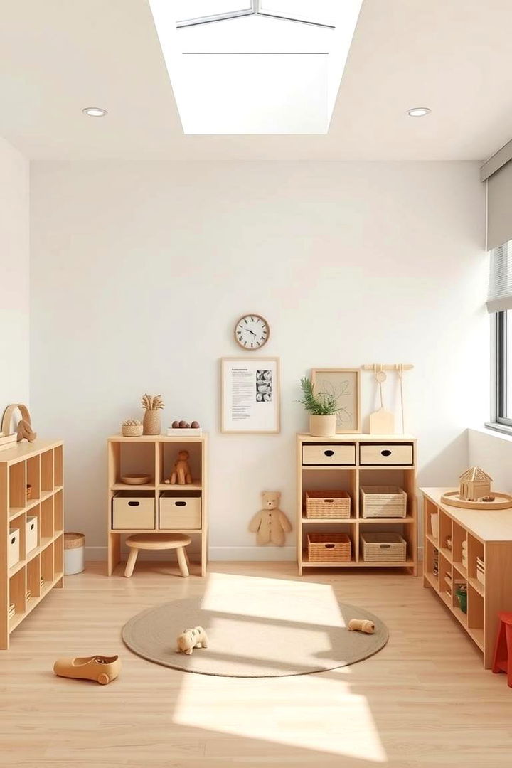 Easy to Clean Surfaces - 22 montessori nursery ideas