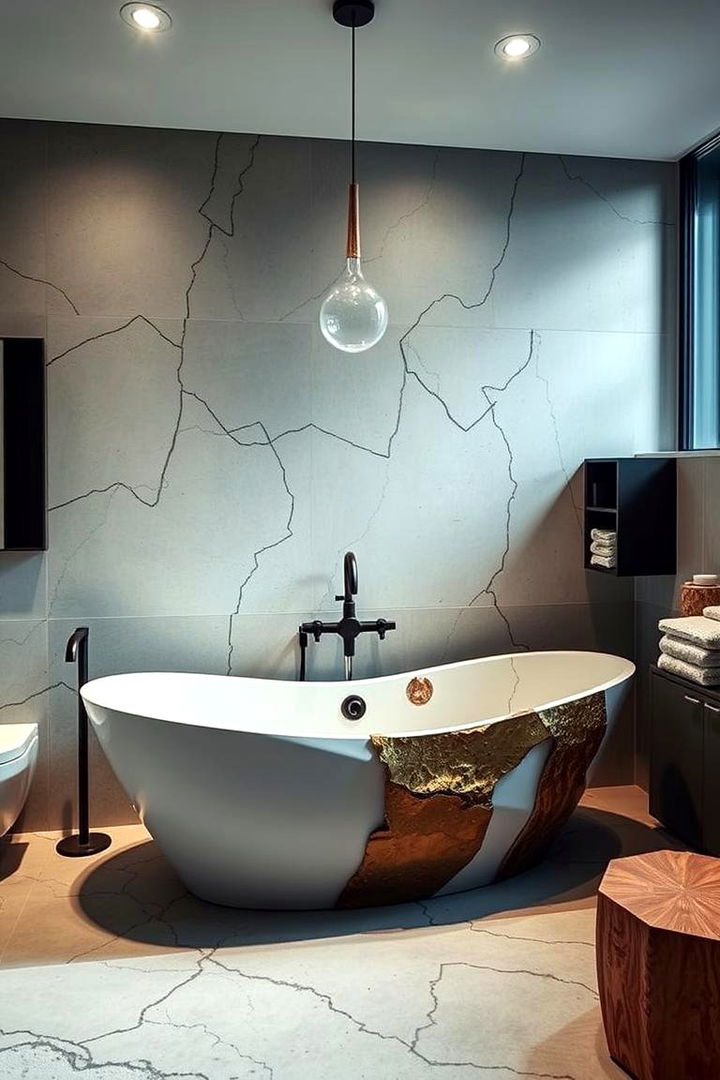 Eccentric Designer Tub - 22 Drop in Tub Ideas