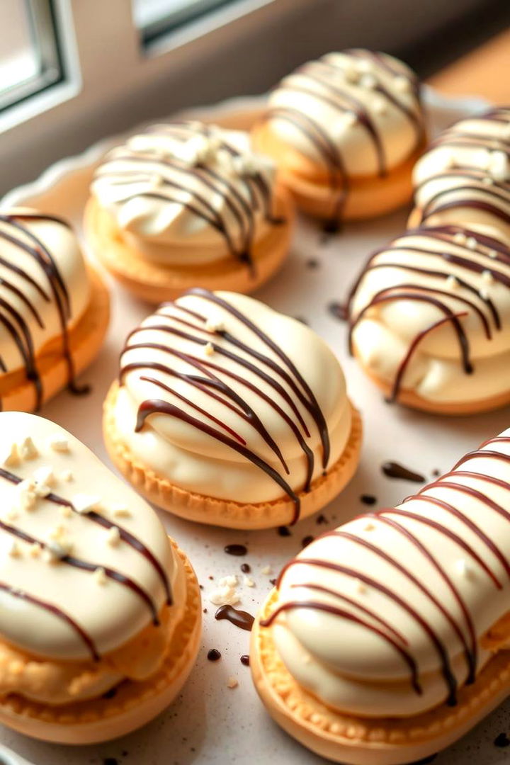 Eclair and Cream Puff Platter - 22 Wedding Dessert Ideas