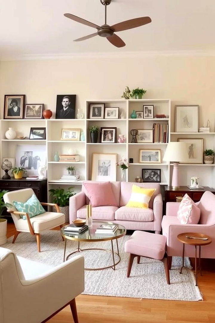 Eclectic Contemporary Mix - 22 Pink and White Bedroom Ideas