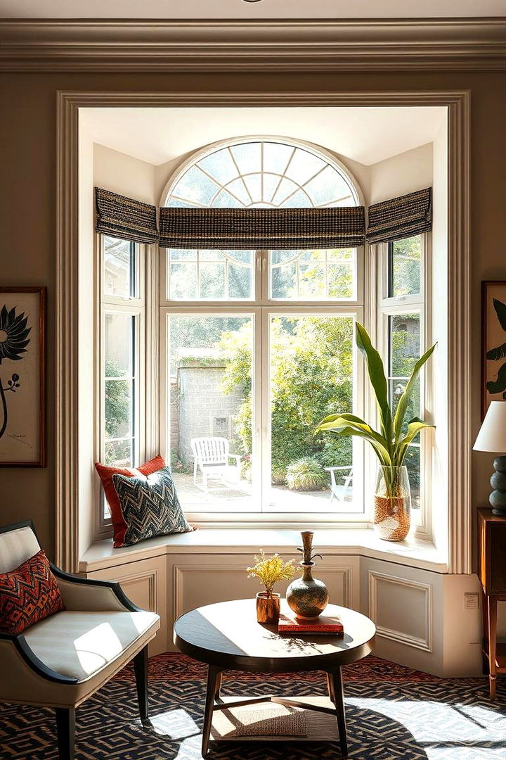 Eclectic Contemporary Touch - 22 Bay Window Ideas