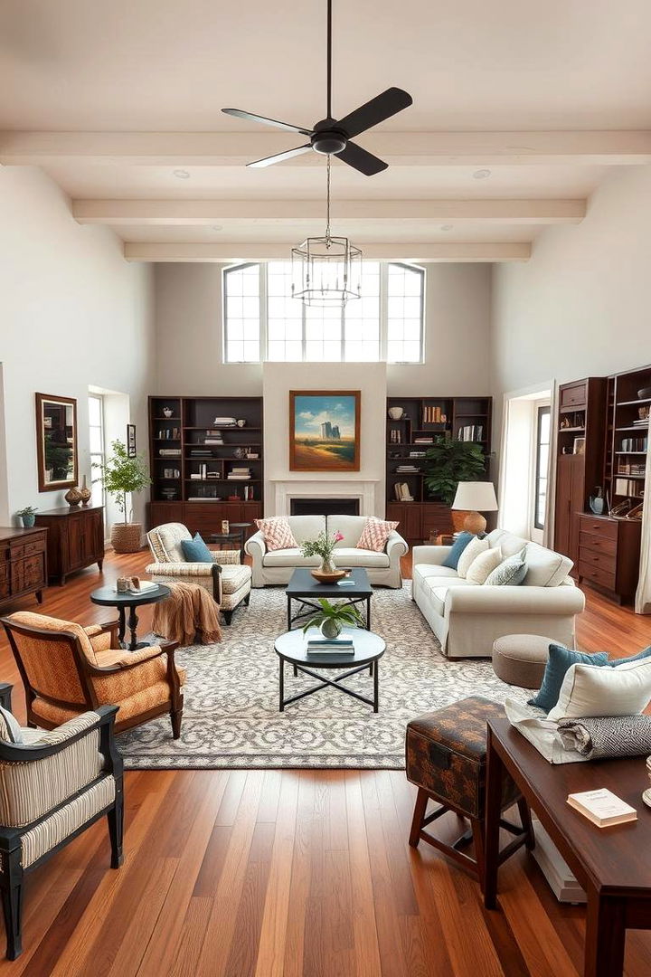 Eclectic Furniture Arrangements - 22 Eclectic Interior Design Ideas