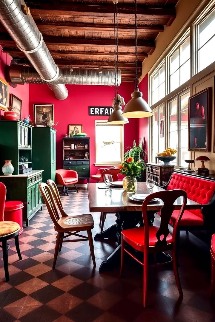 Eclectic Furniture Mix - 22 Casual Dining Room Ideas