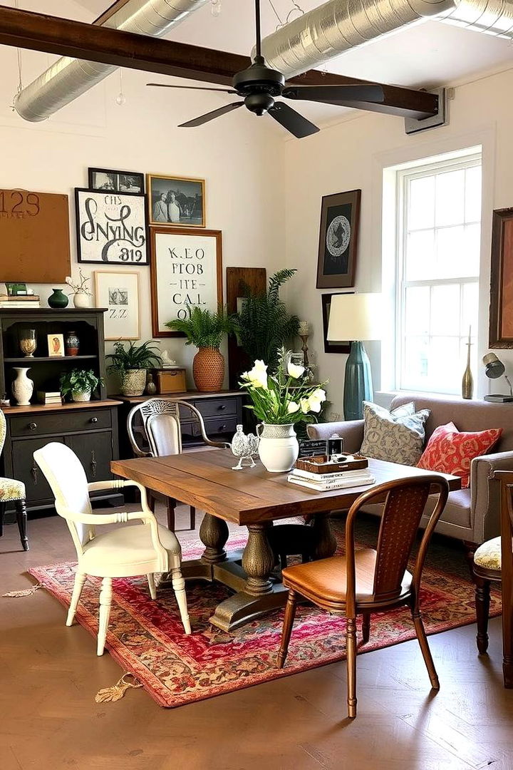 Eclectic Furniture Mix - 22 Boho Dining Room Ideas