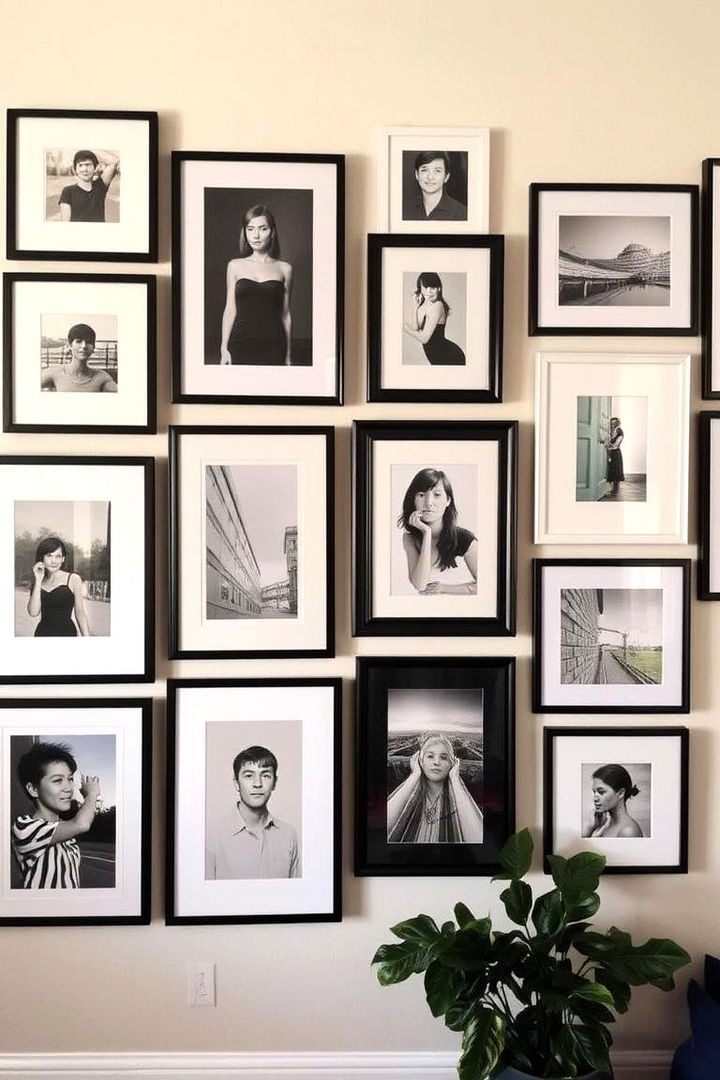 Eclectic Gallery Display - 22 Large Wall Decor Ideas