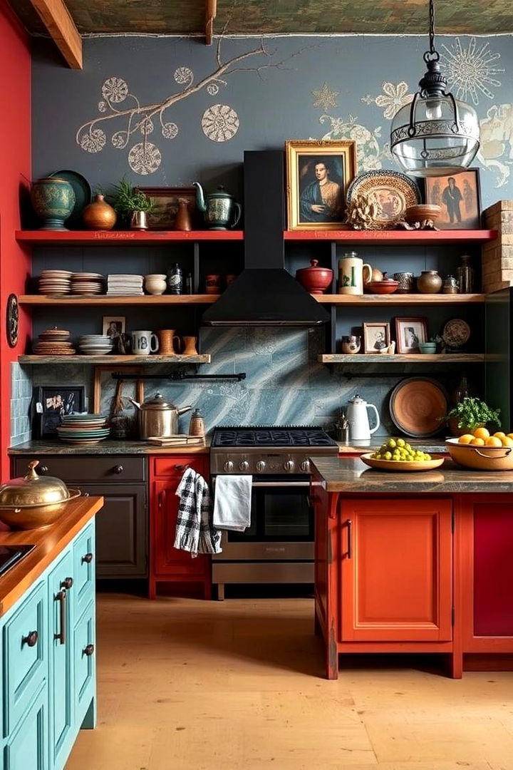 Eclectic Kitchen Layout - 22 Kitchen Layout Ideas