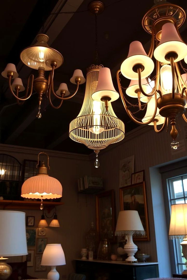 Eclectic Lighting Fixtures - 22 pastel goth bedroom ideas