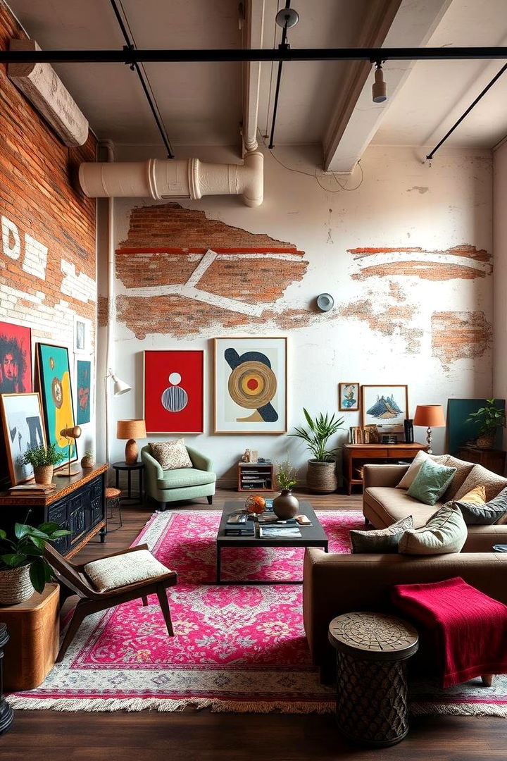 Eclectic Loft Vibe - 22 Loft Bedroom Ideas