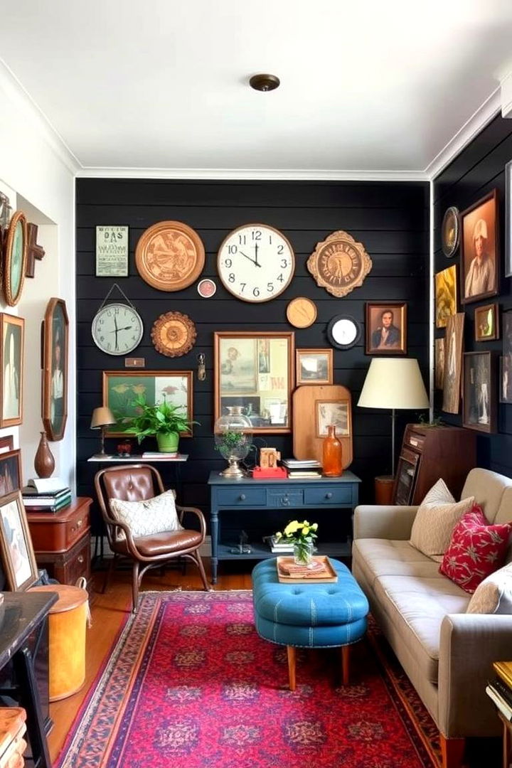 Eclectic Mix - 22 Black Shiplap Wall Ideas