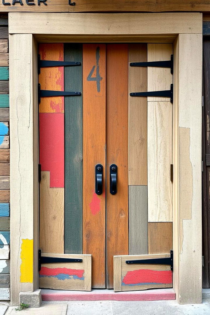 Eclectic Mix - 22 Double Front Door Ideas