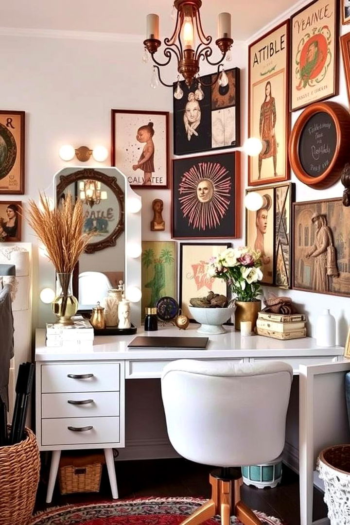 Eclectic Mix Design - 22 Vanity Room Ideas
