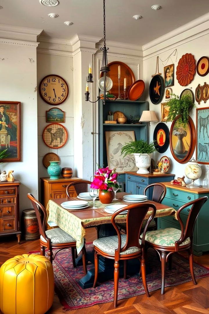 Eclectic Mix Dining - 22 Outdoor Dining Area Ideas