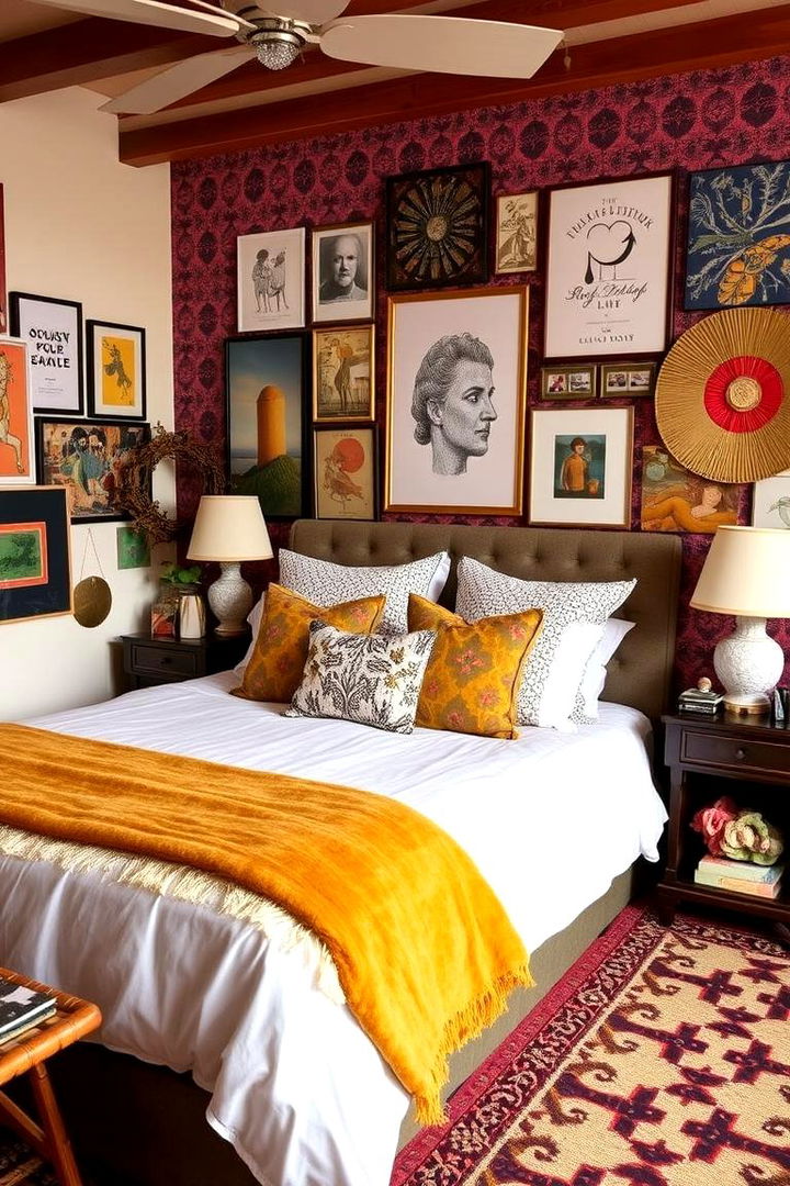 Eclectic Mix Expression - 22 Bedroom Decor Ideas