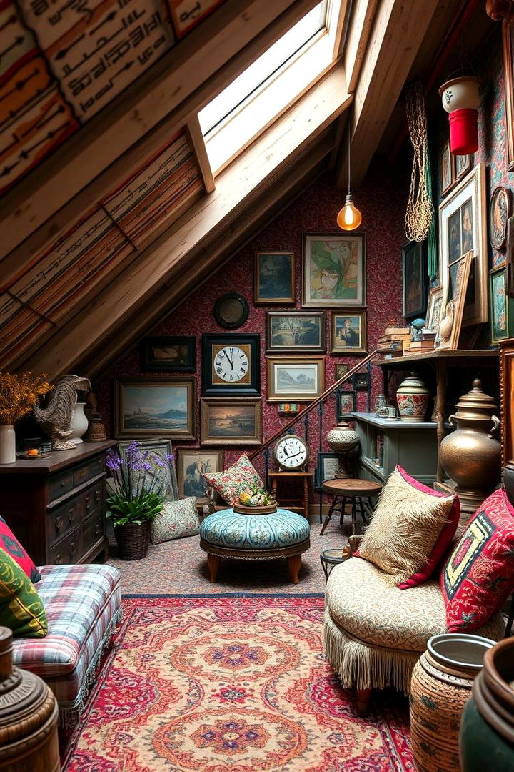 Eclectic Mix Style - 22 Attic Bedroom Ideas