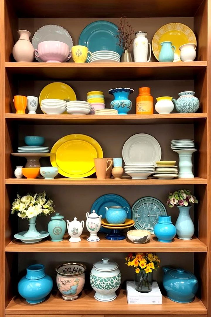 Eclectic Mix and Match - 22 Open Shelving Kitchen Ideas