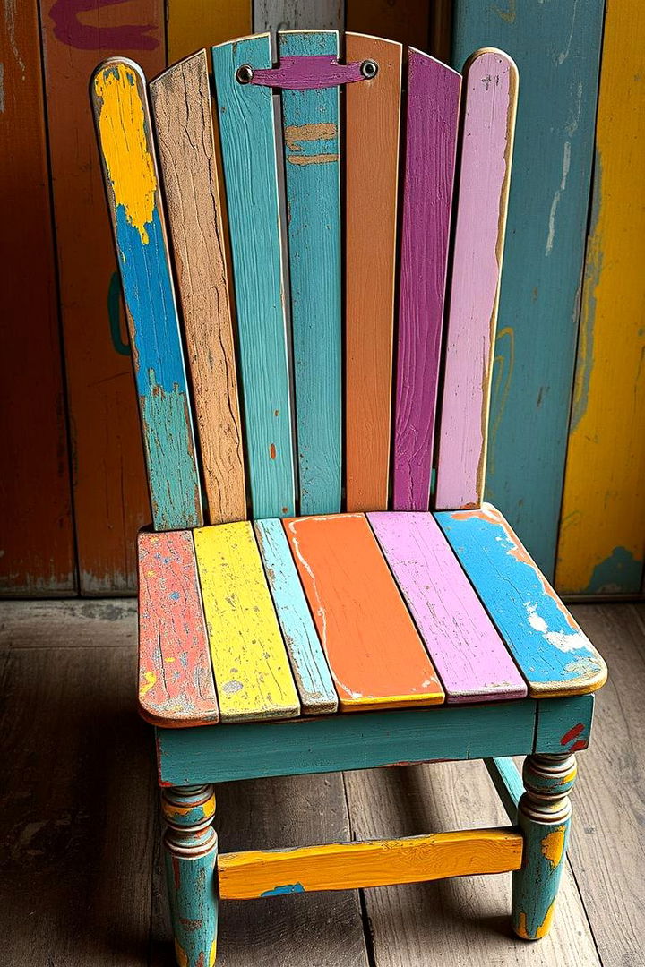 Eclectic Mix of Colors - 22 Painted Furniture Ideas