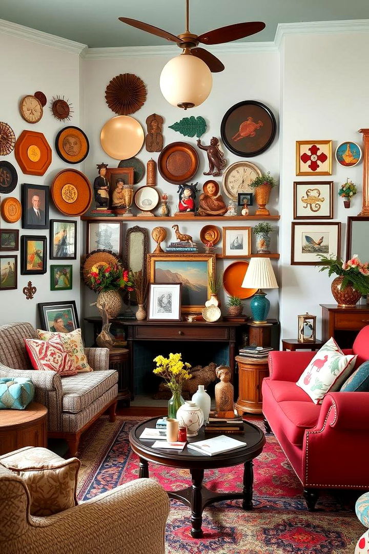 Eclectic Mix of Decor - 22 Joanna Gaines Living Room Ideas