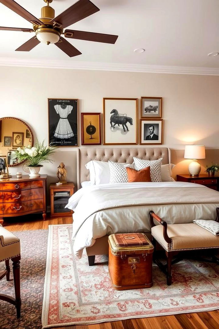 Eclectic Mix of Modern and Antique - 22 Grandmillennial Style Bedroom Ideas