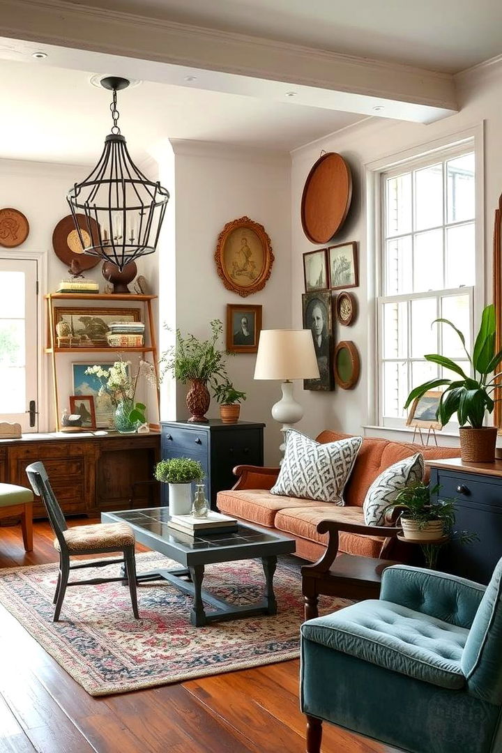 Eclectic Mix of Old and New - 22 Farmhouse Decor Ideas
