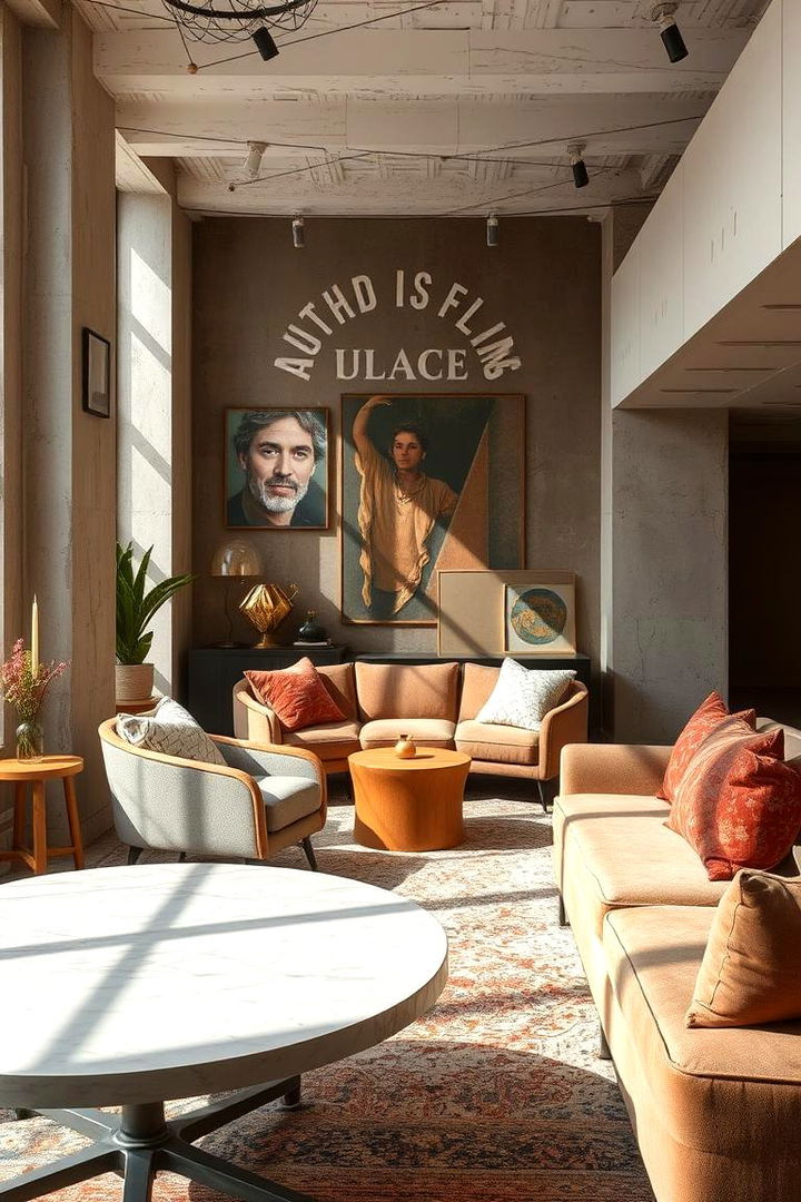Eclectic Mix of Textures - 22 Hypebeast Room Decor Ideas