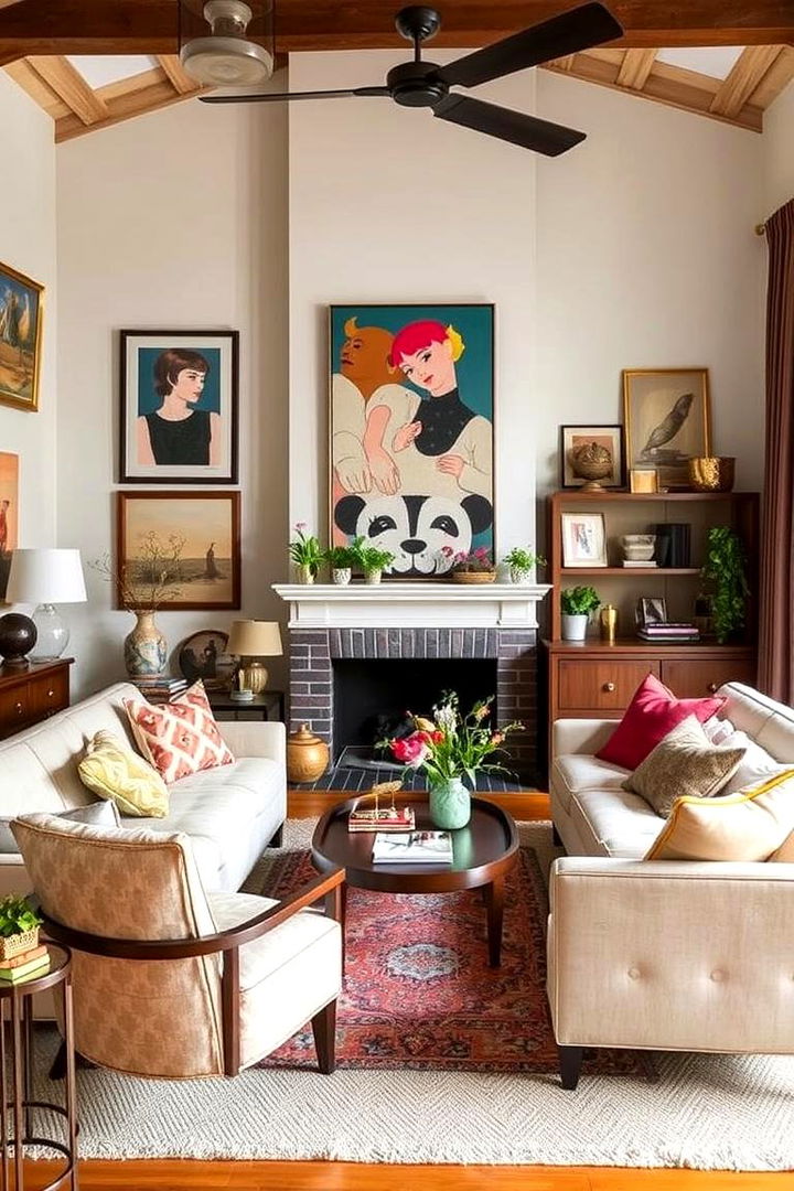 Eclectic Mixes - 22 Ralph Lauren Living Room Ideas