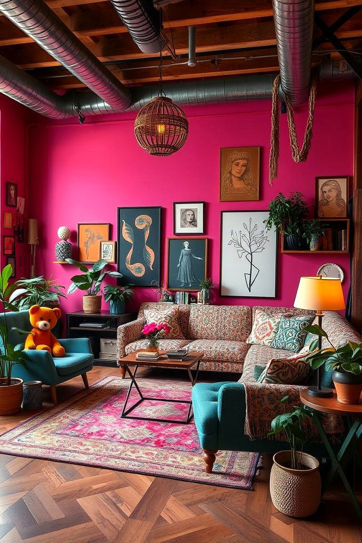 Eclectic Music Studio - 22 Music Room Ideas